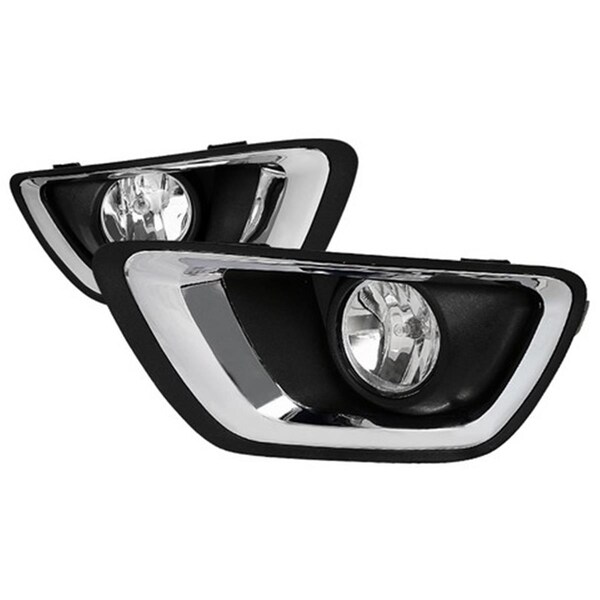 Overtime Clear Fog Lights without Wiring Kit for 15 to Up Chevrolet Colorado, 6.5 x 15 x 14 in. OV126137 - main